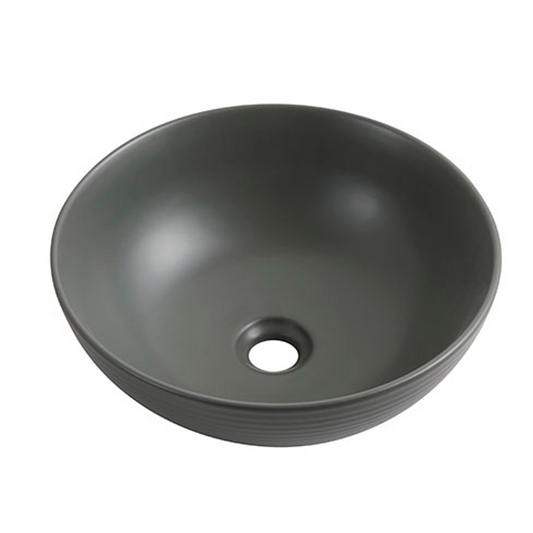Lavamanos de Sobreponer Redondo Vessel Gris Mate