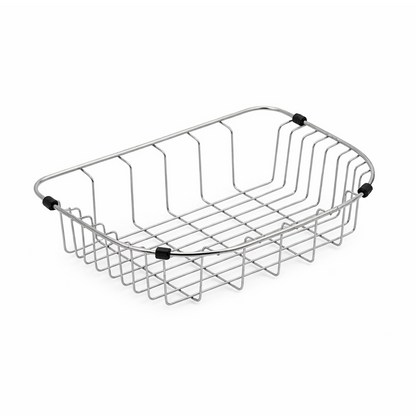 Escurridor de Verduras Acero Inoxidable 33.5x24.5x8cm Plateado