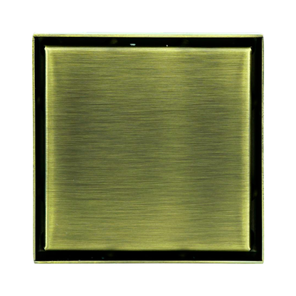 Rejilla de Piso Cuadrada 10*10cm Envejecida Invisible