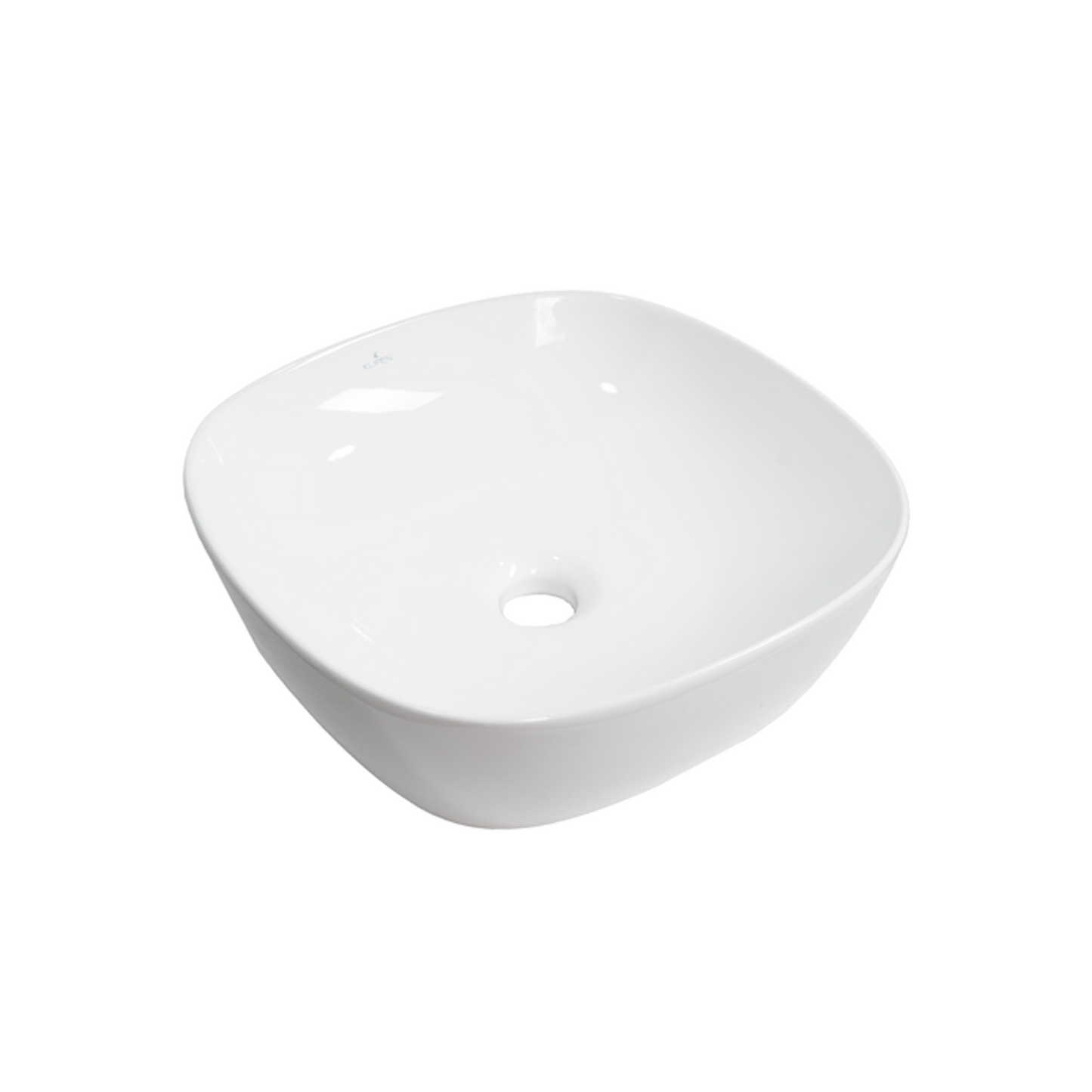 Lavamanos de Sobreponer en Ceramica Cuadrado 41cm