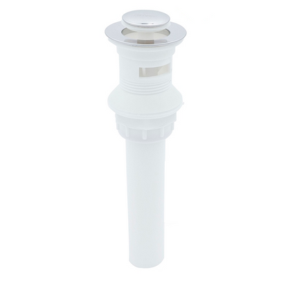 Desague de Push para Lavamanos con Boton en Acero Inox
