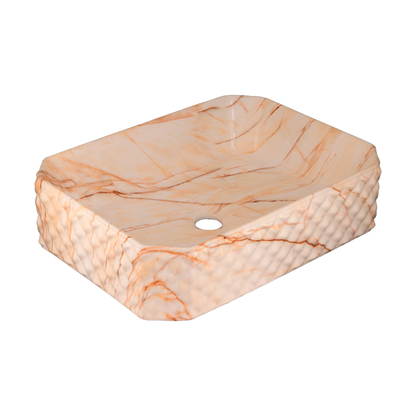 Lavamanos Sobreponer Rectangular Stella Beige