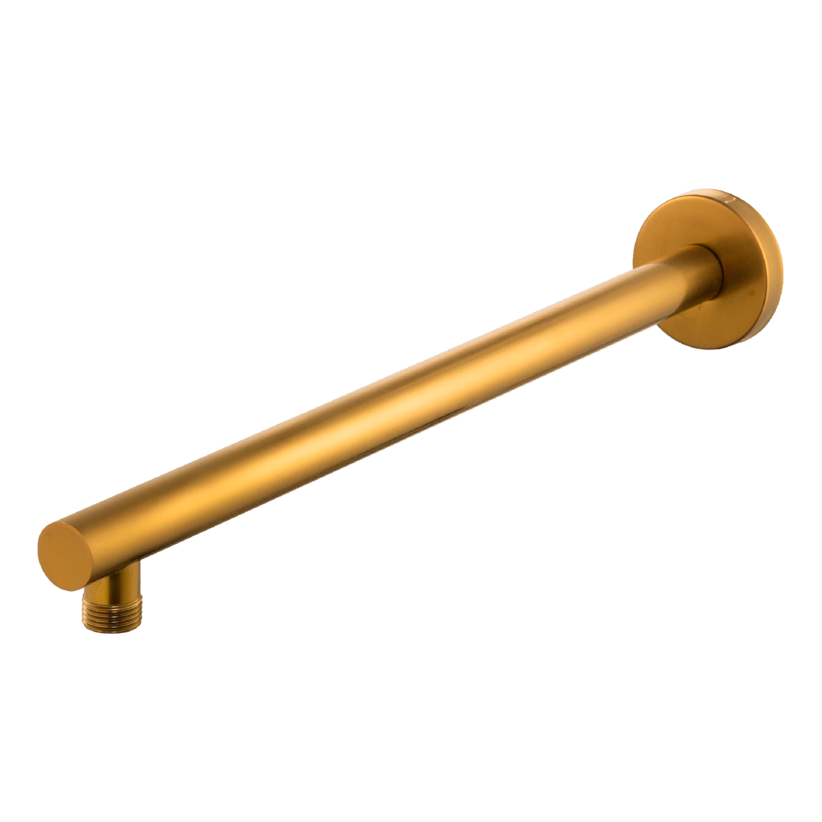 Tubo de Ducha Pared Redondo Nuvo 40cm Dorado