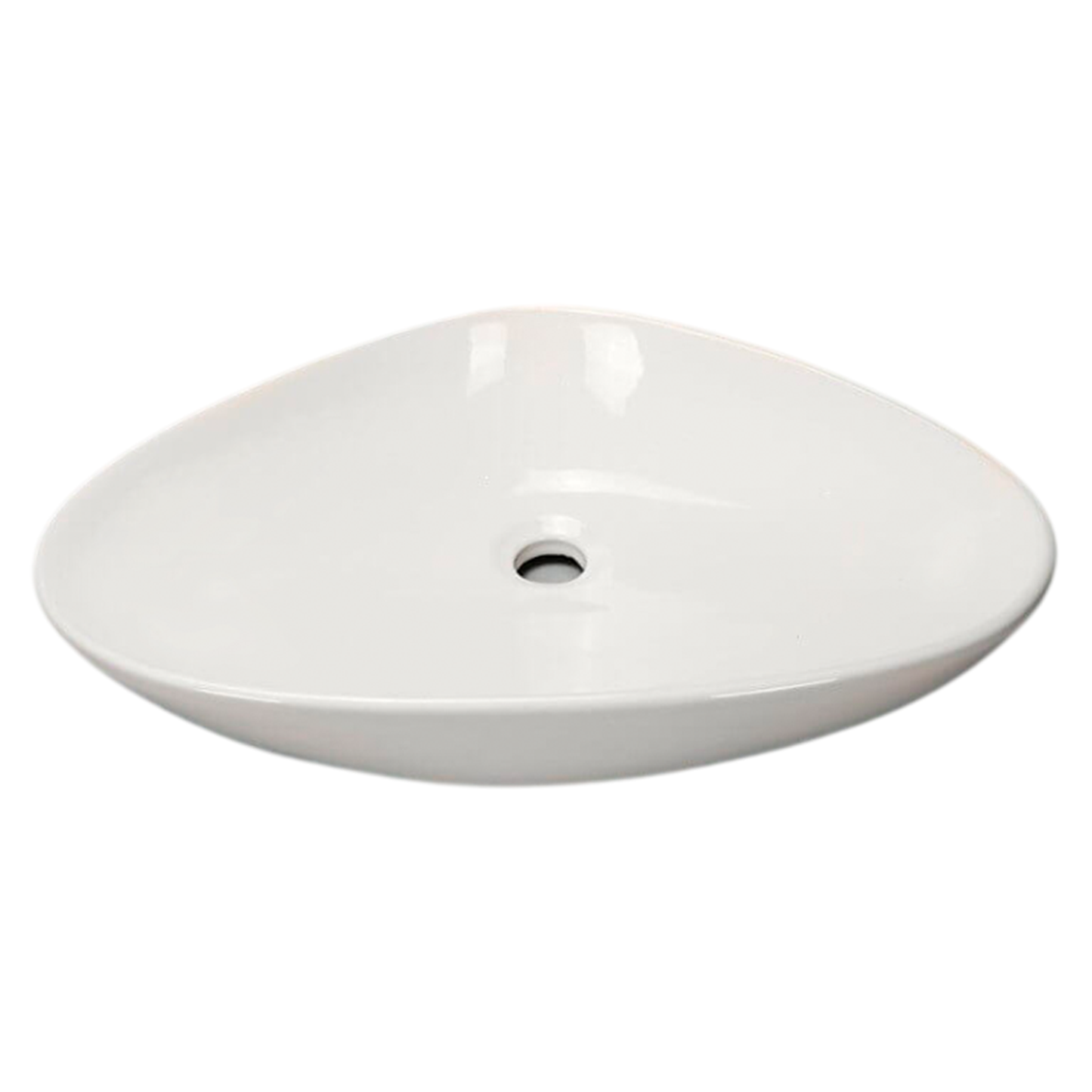 Lavamanos Blanco Sobreponer Blanco Tres Esquinas 59*39cm
