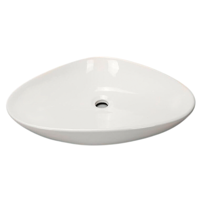 Lavamanos Blanco Sobreponer Blanco Tres Esquinas 59*39cm