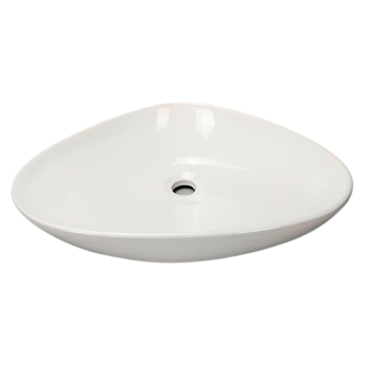 Lavamanos Blanco Sobreponer Blanco Tres Esquinas 59*39cm