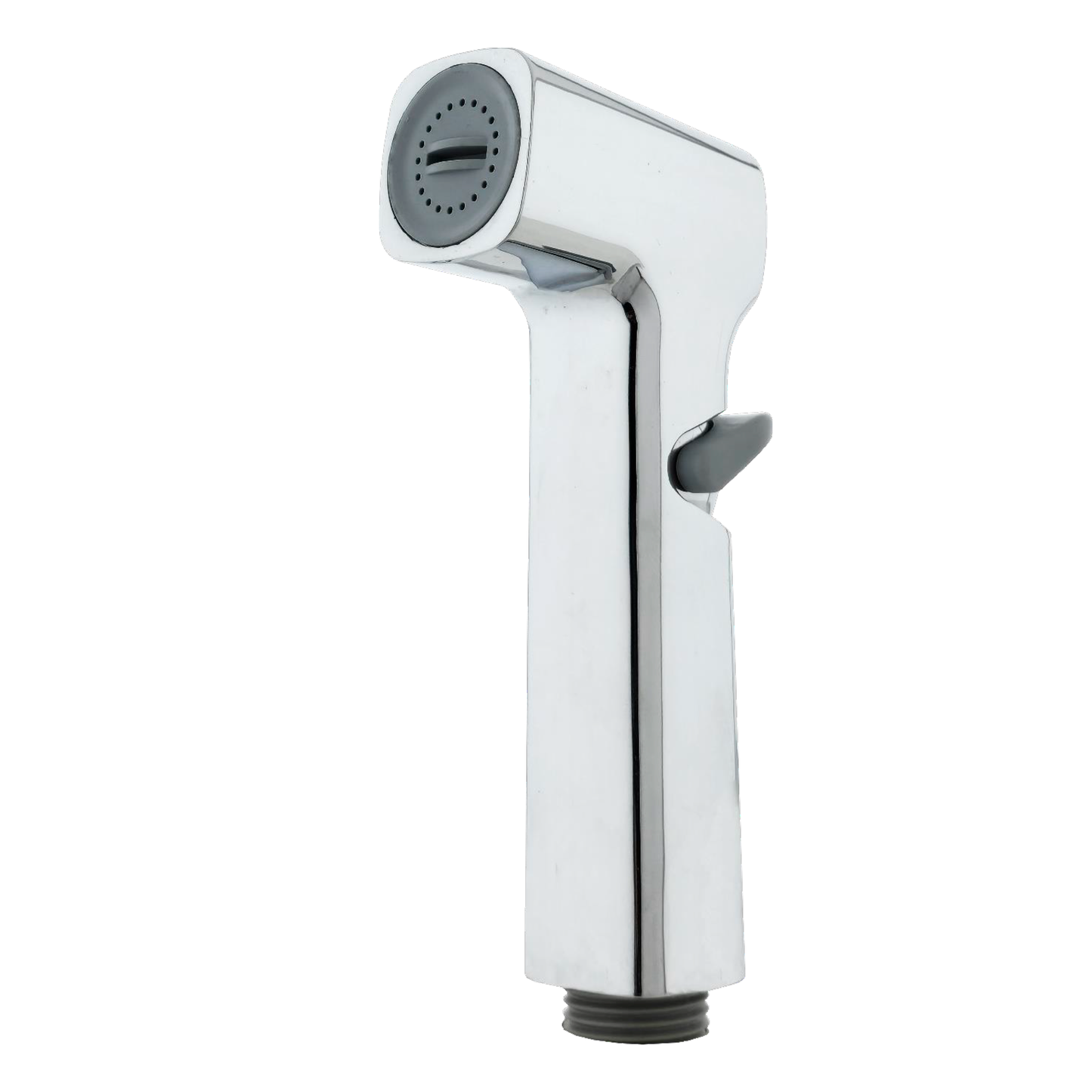 Ducha Bidet en ABS Plateada Cromada Pistola Cilindrica