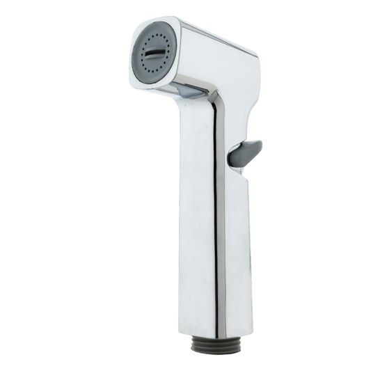 Ducha Bidet en ABS Plateada Cromada Pistola Cilindrica