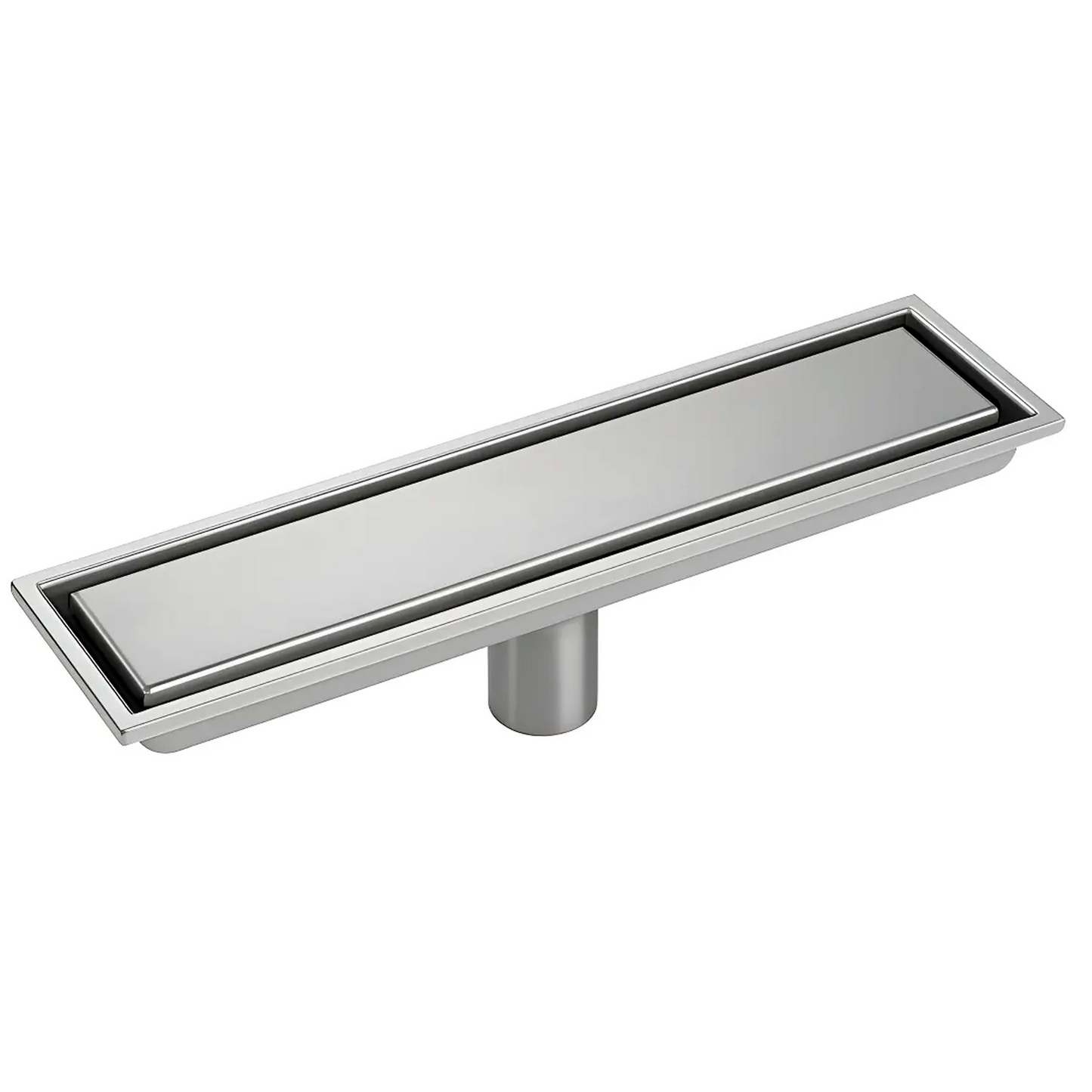 Rejilla de Piso Invisible 40*10cm Antiolor Plateada