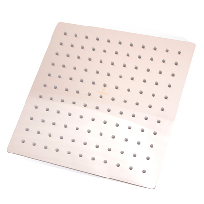 Ducha Regadera Cuadrada 12Pulg (30cm) Satinada