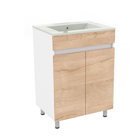 Mueble de Baño 60cm A piso Toronto Duna