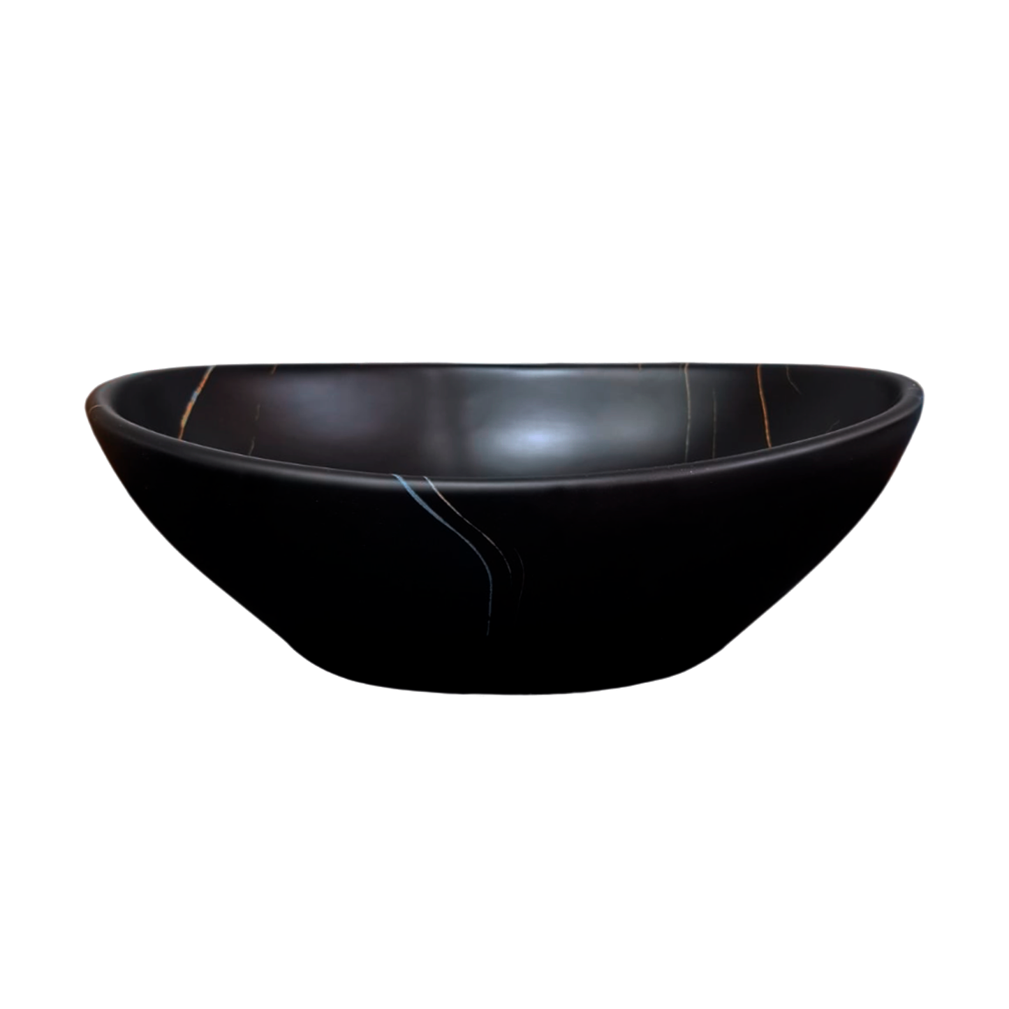 Lavamanos Sobreponer Estadio Negro Mate Vetado 41*34*14,5cm