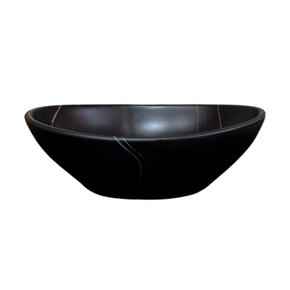 Lavamanos Sobreponer Estadio Negro Mate Vetado 41*34*14,5cm