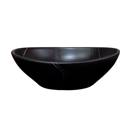 Lavamanos Sobreponer Estadio Negro Mate Vetado 41*34*14,5cm