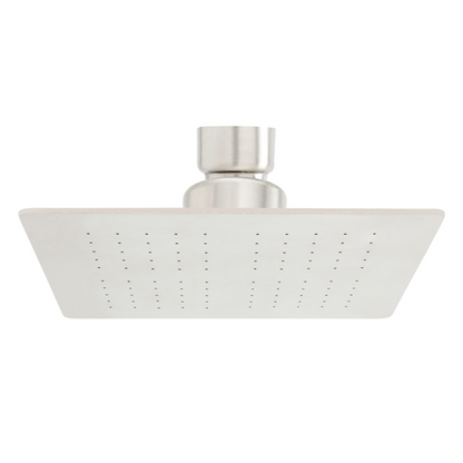 Regadera Ducha Cuadrada 4 PuLG 10cm Plateada