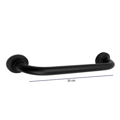 Barra de Seguridad en Aluminio Negro Mate 35cm