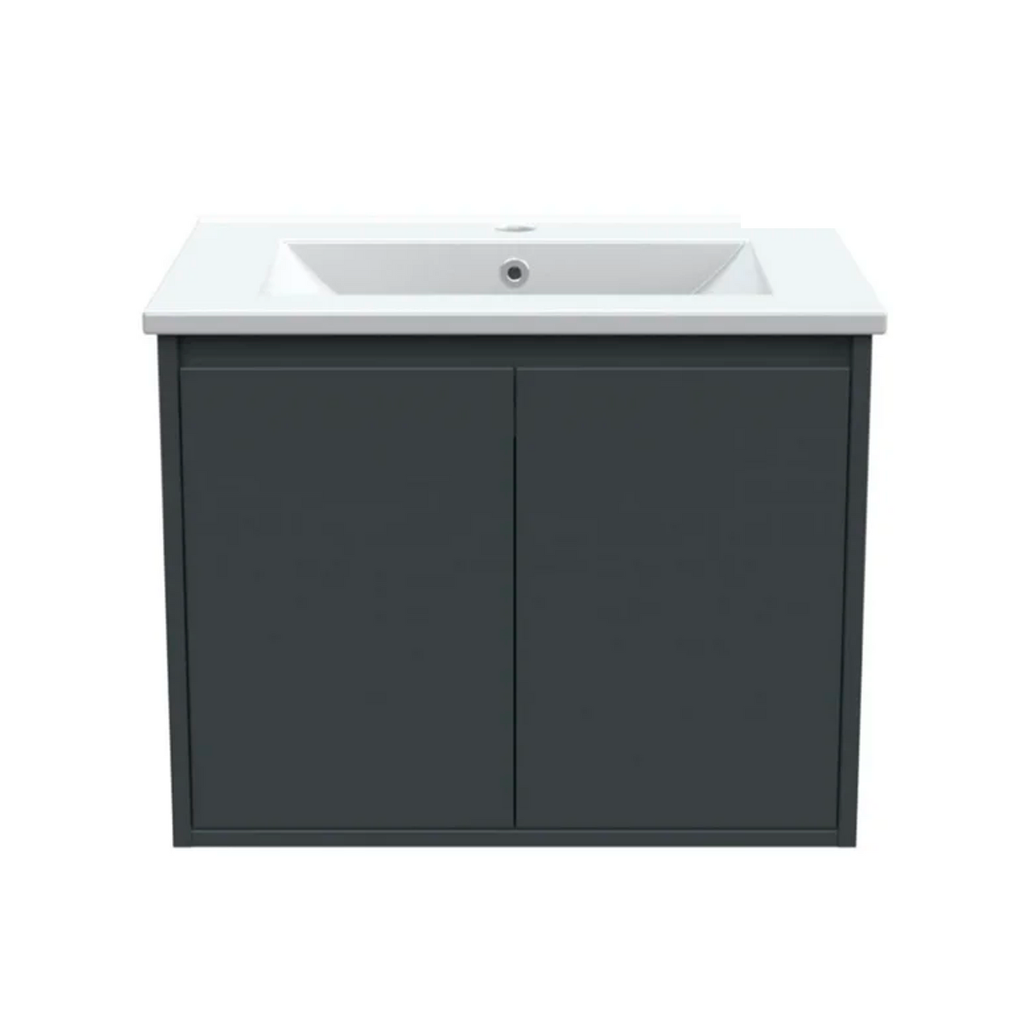 Conjunto Mueble Lavamanos Amelie Dark Grey 60 cm