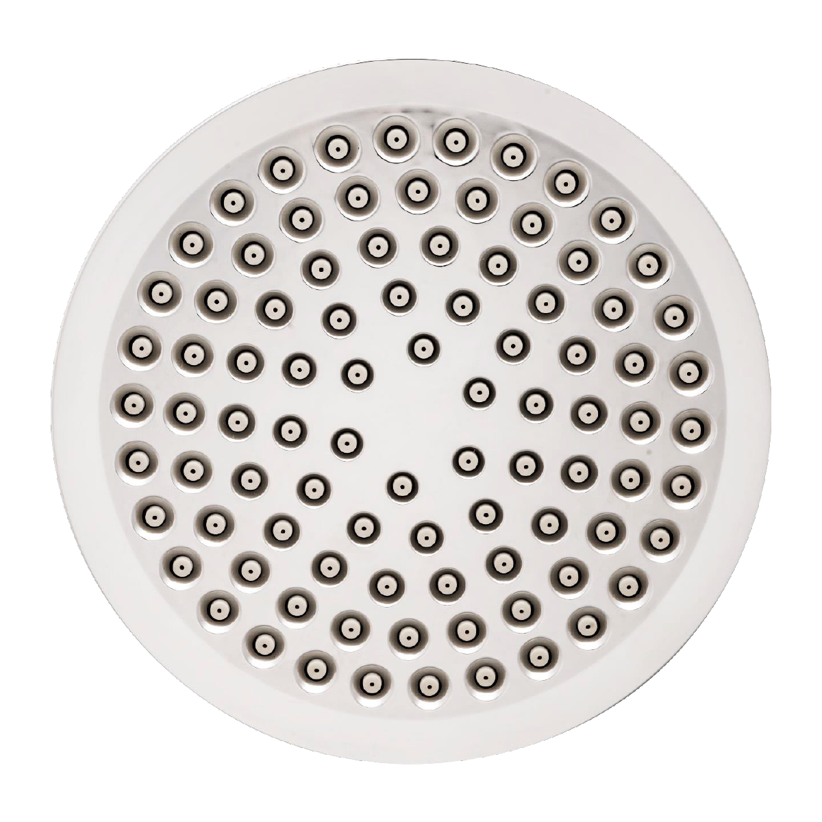 Ducha Regadera Redonda en ABS 15cm Plateada