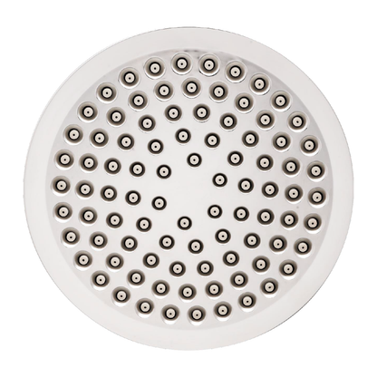 Ducha Regadera Redonda en ABS 15cm Plateada