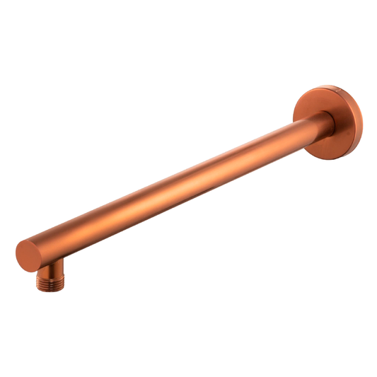 Tubo de Ducha Pared Redondo Nuvo 40cm Rose Gold