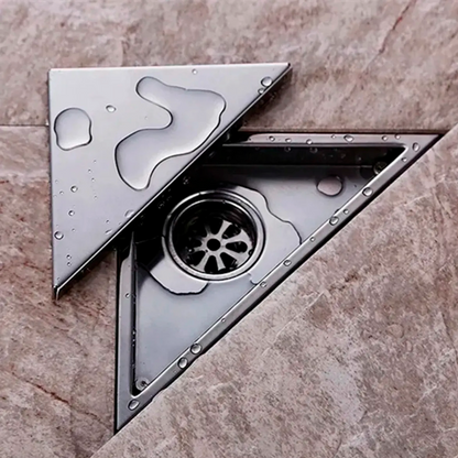 Rejilla de Piso Invisible Triangular 20cm Acero