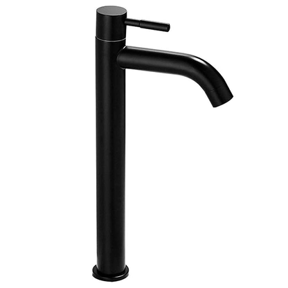 Grifería Lavamanos Alta Negro Vintage