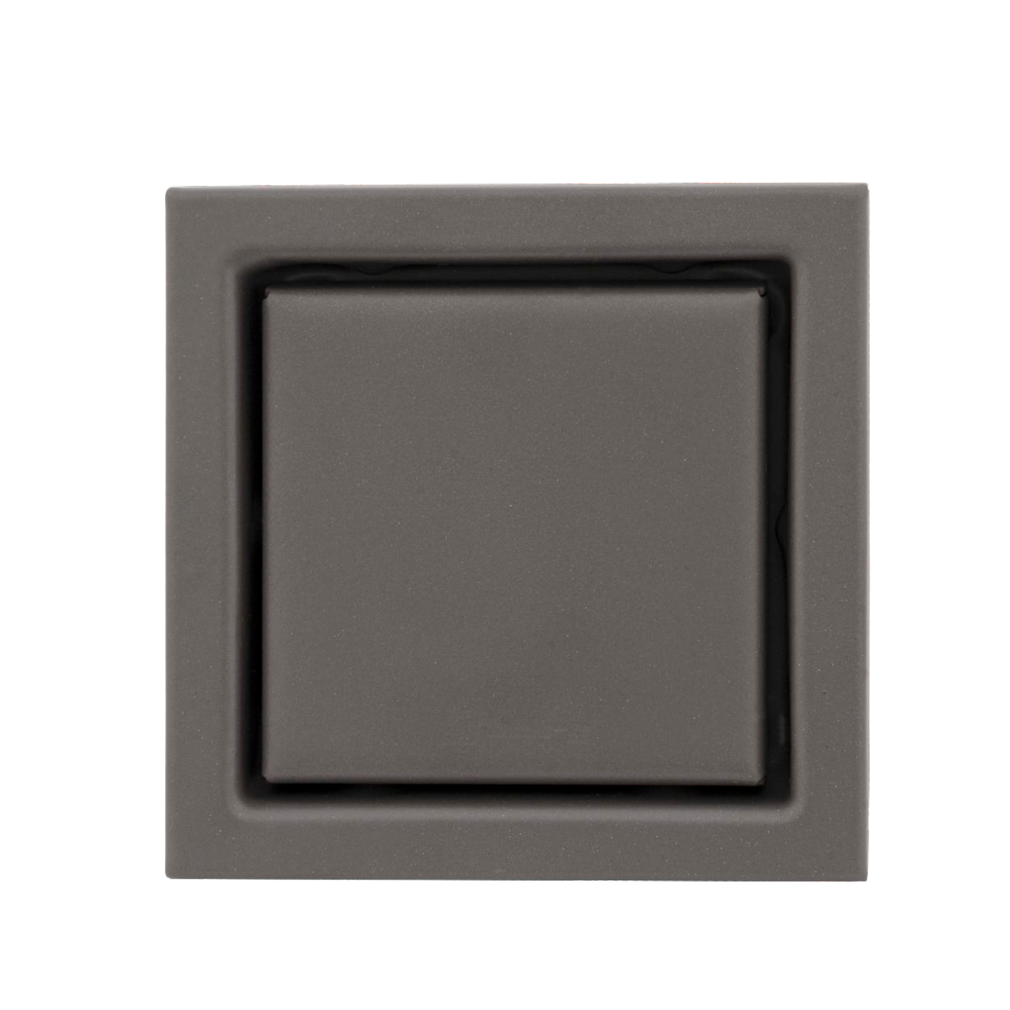 Rejilla de Piso Cuadrada 10*10cm Gris Invisible