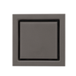 Rejilla de Piso Cuadrada 10*10cm Gris Invisible