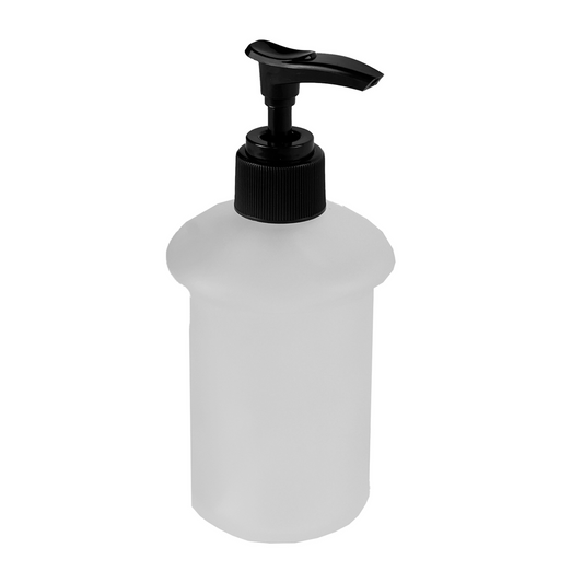 Dispesandor de Jabon Tapa Negra para Baño