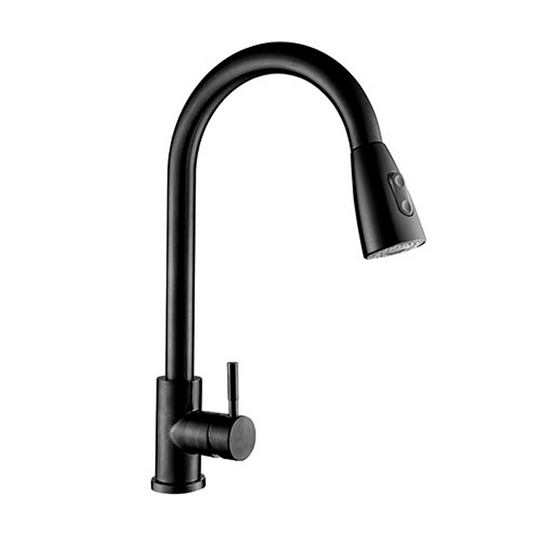 Griferia Lavaplatos Monocontrol Negro Mate Tennesse