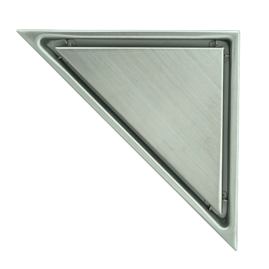 Rejilla de Piso Invisible Triangular 20cm Acero