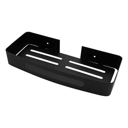 Repisa Canastilla para Baño Negro Mate