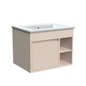 Conjunto Mueble Lavamanos Marsella Greige 60 cm Texturado