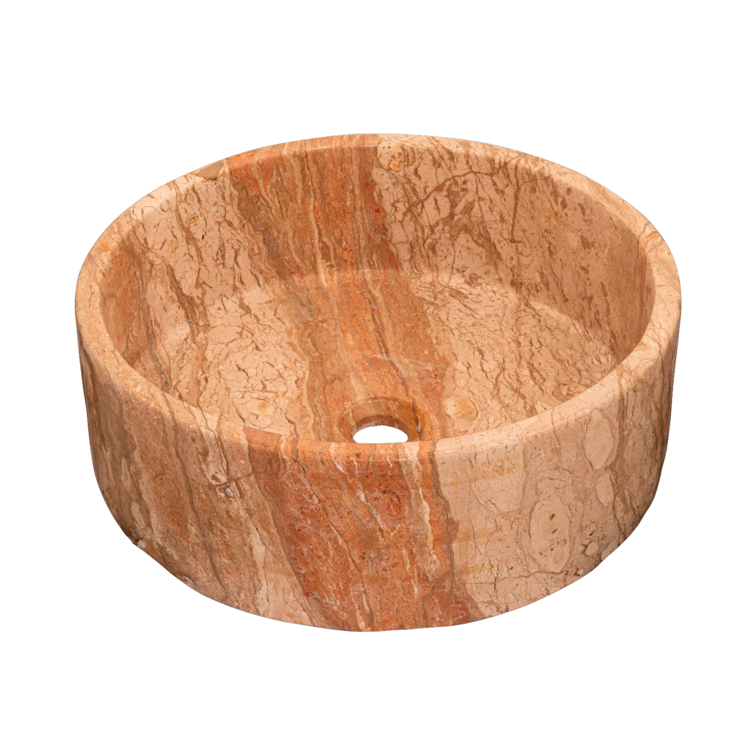 Lavamanos Sobreponer en Piedra Natural Redondo