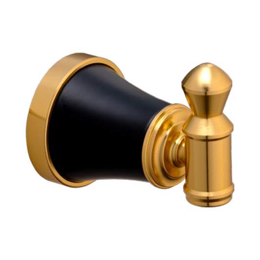 Perchero para Baño en Aluminio Dorado Diamante