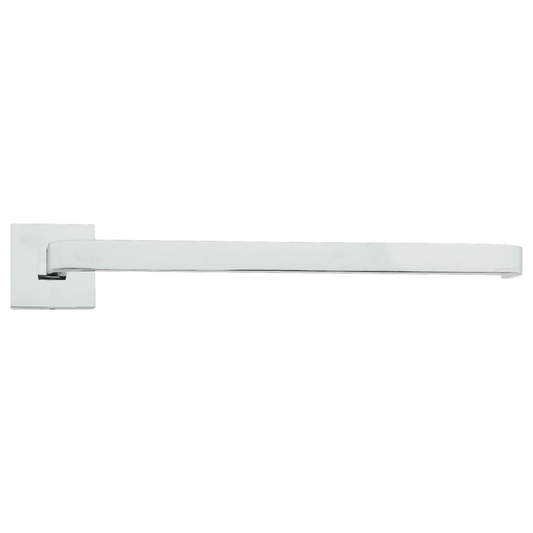 Toallero para Baño Base Cuadrada Bronce Plateada