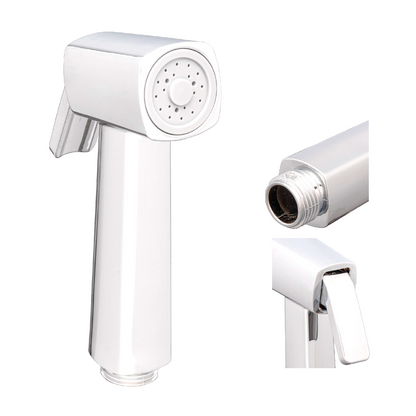 Ducha Bidet en ABS Plateada Cromada Redonda