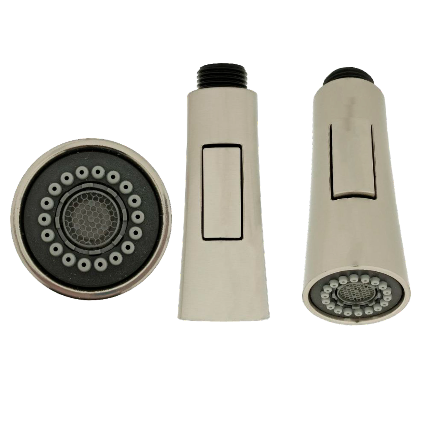Repuesto Spray Grifo Lavaplatos Pull Out Satinada Delgado