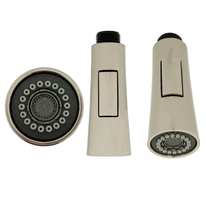 Repuesto Spray Grifo Lavaplatos Pull Out Satinada Delgado