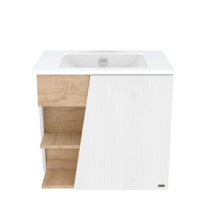 Mueble de Baño 60cm Blanco Iguazu