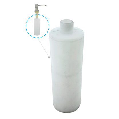 Repuesto Botella Dispensador Blanco Rosca Fina
