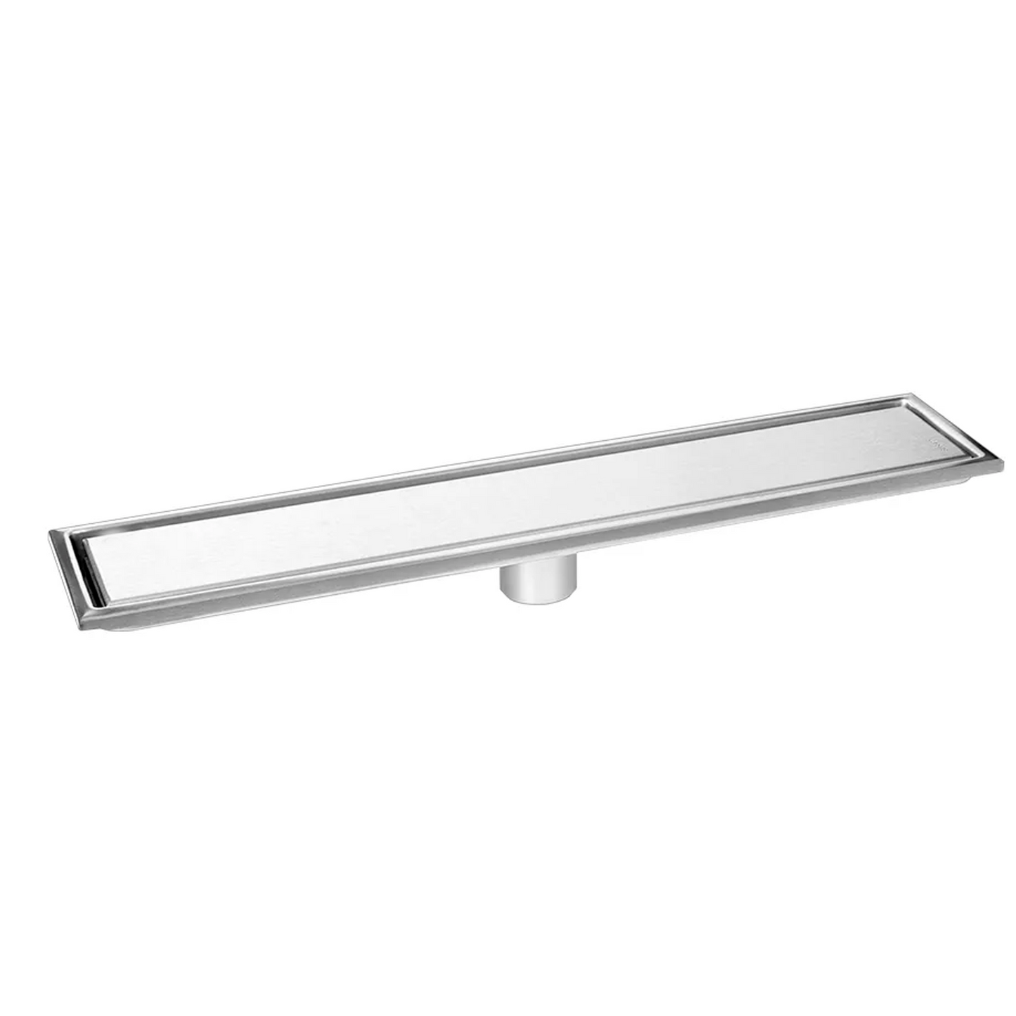 Rejilla de Piso Invisible 50*10cm Antiolor Plateada
