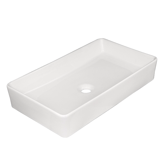 Lavamanos Blanco Sobreponer Blanco Rectangular 61*34cm