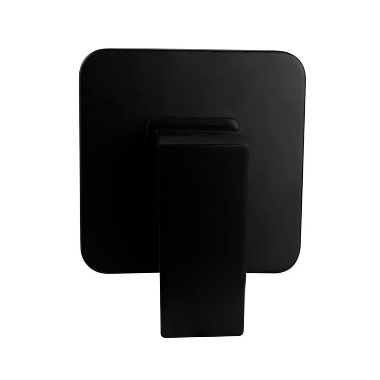 Mezclador Monocontrol Ducha Cuadrada Negro Mate