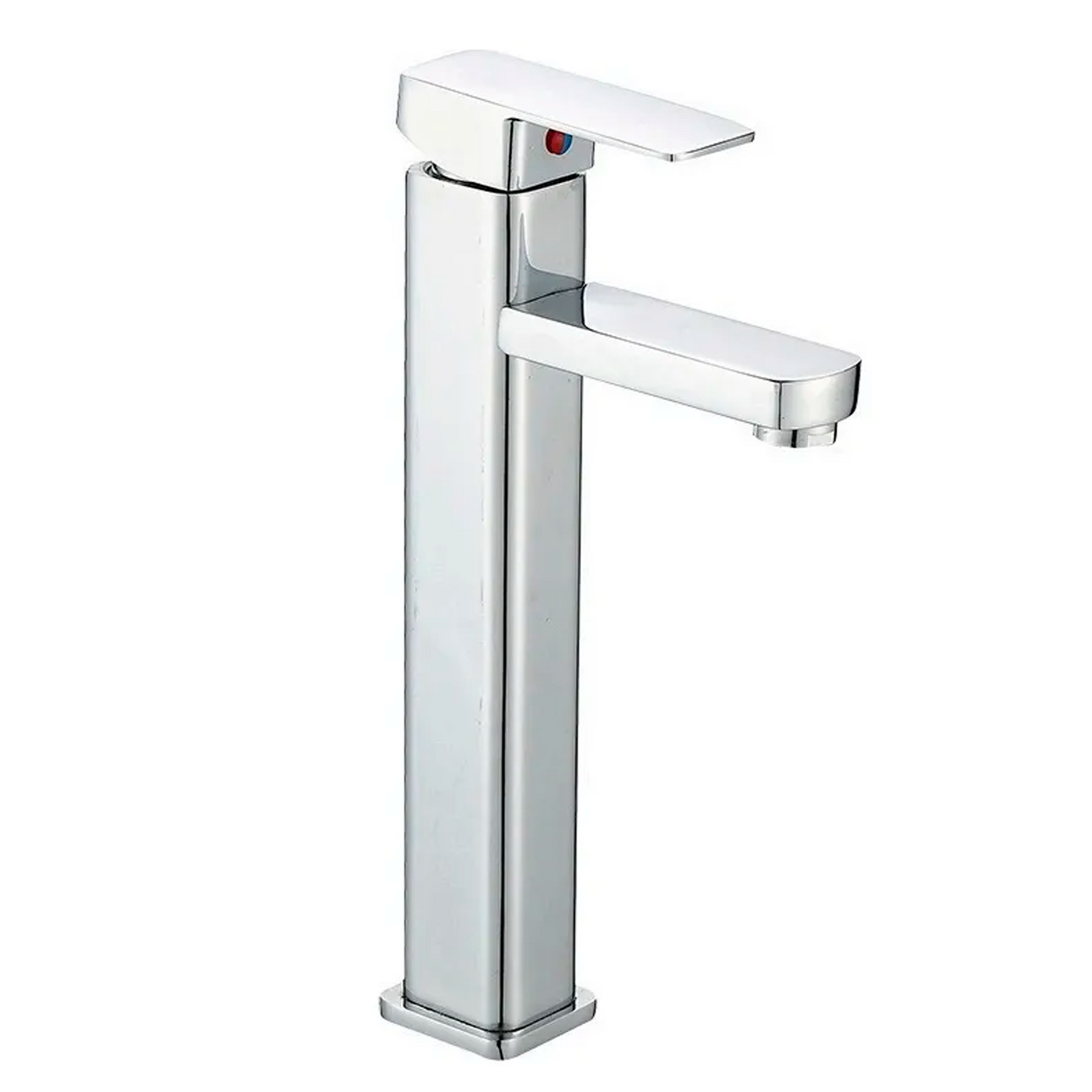 Grifería Monocontrol Cuadrada Para Lavamanos Alta