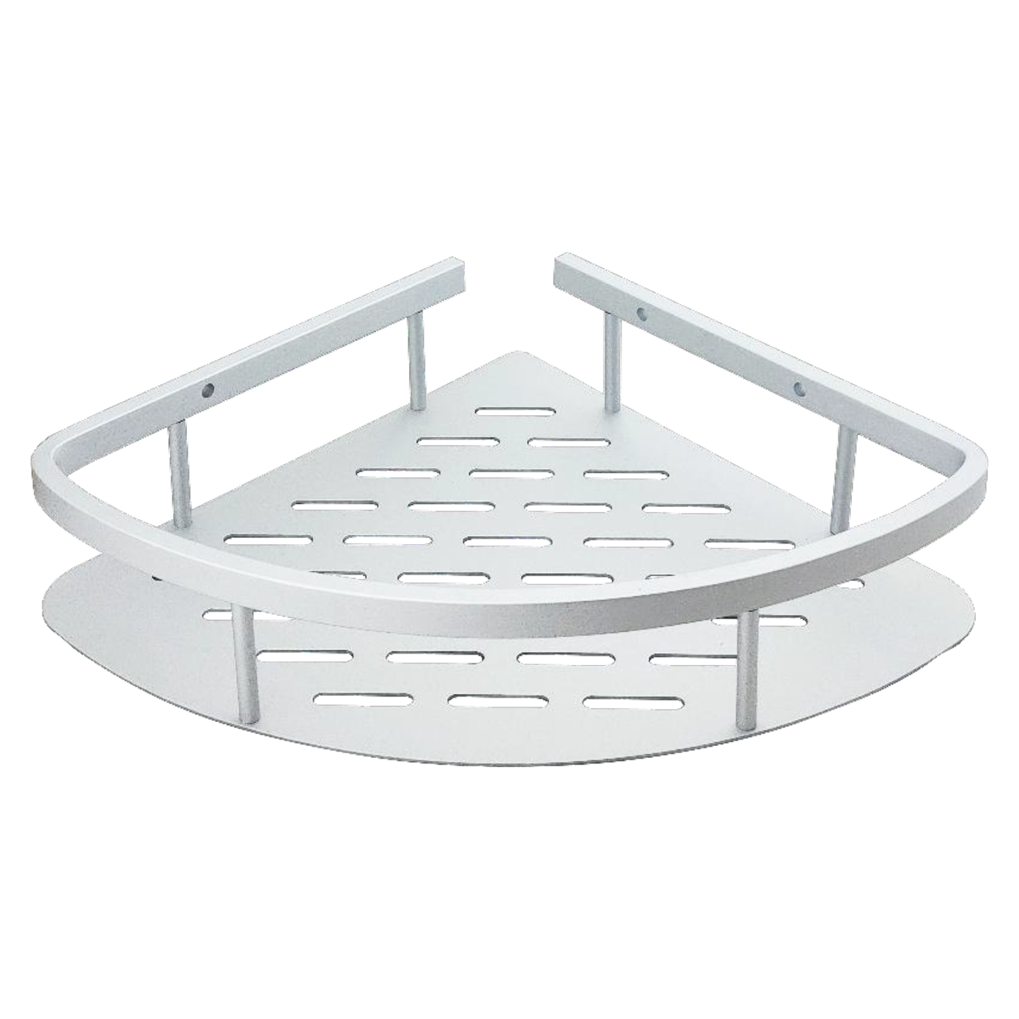 Repisa Esquinera para Baño Silver Aluminio
