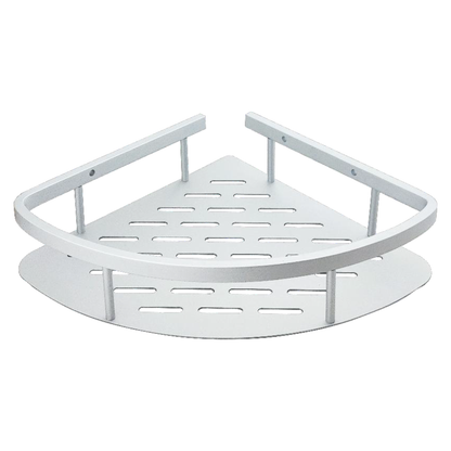 Repisa Esquinera para Baño Silver Aluminio