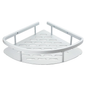 Repisa Esquinera para Baño Silver Aluminio
