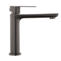 Griferia Lavamanos Agua Fria Baja Gris Sleek