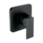 Mezclador Ducha Monocontrol Negro Mate Cuadrado Priego